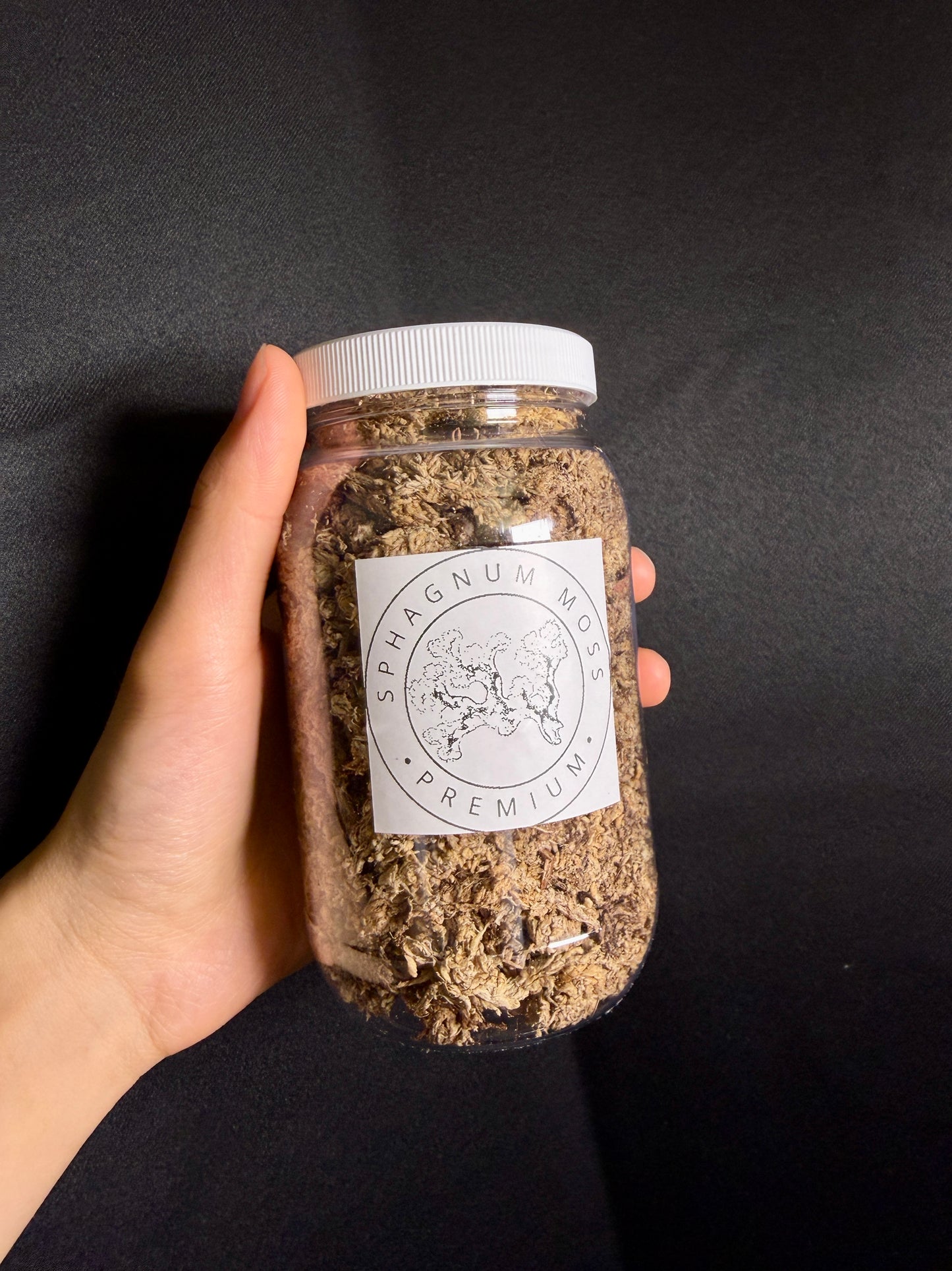 Premium Sphagnum Moss (Compressed Portion) - 16oz