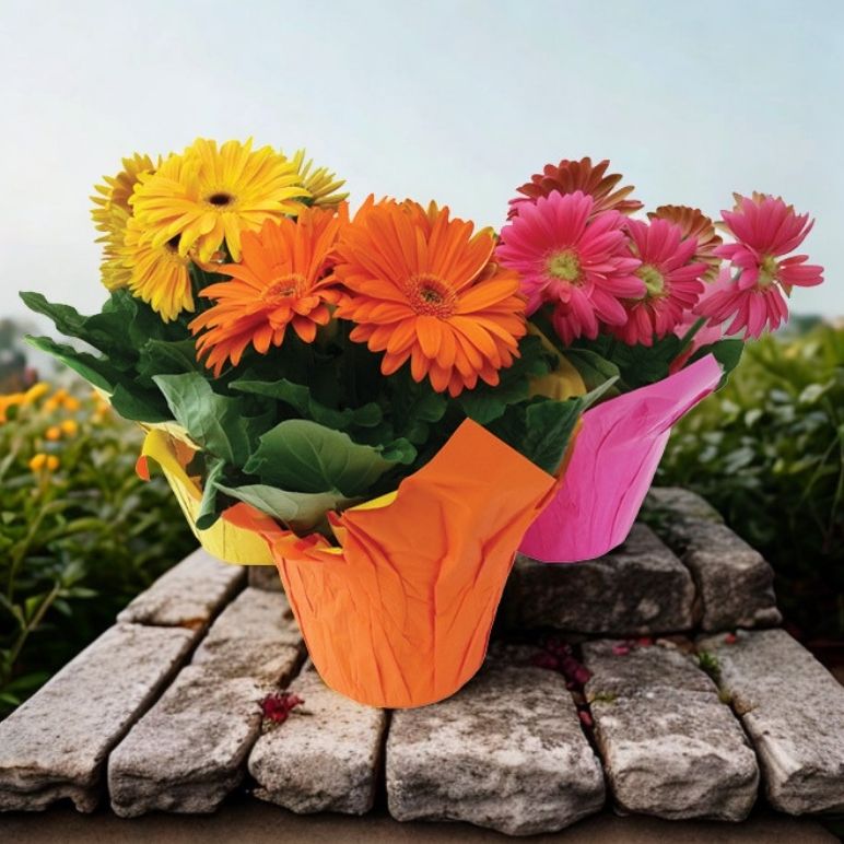 6 in Gerbera