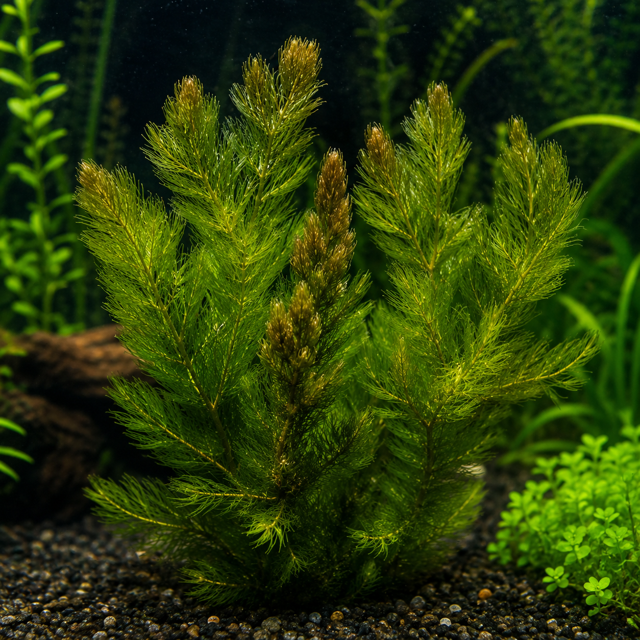 Hornwort (Ceratophyllum demersum) Live aquarium Plant