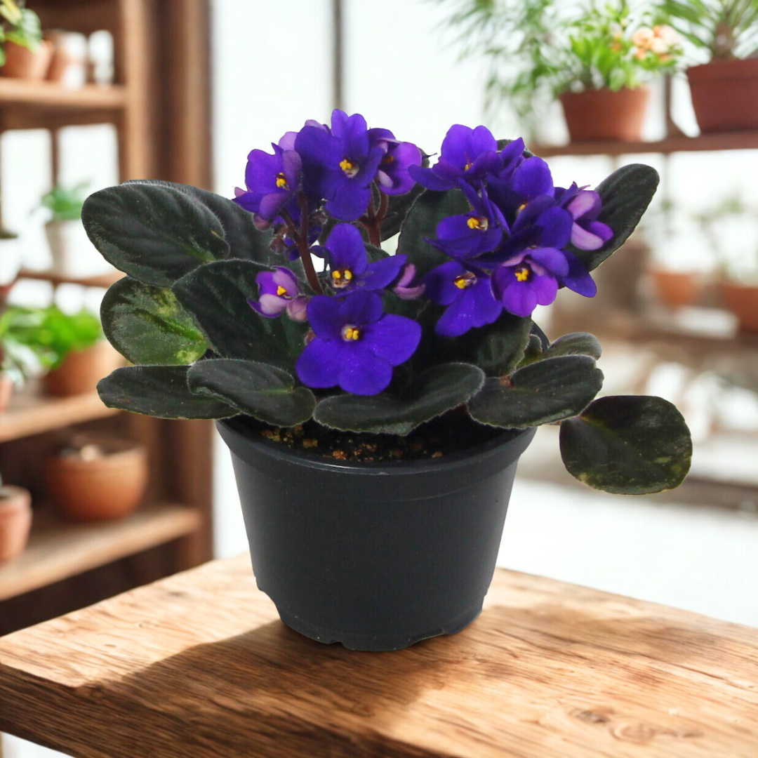 4" African Violet (Saintpaulia)