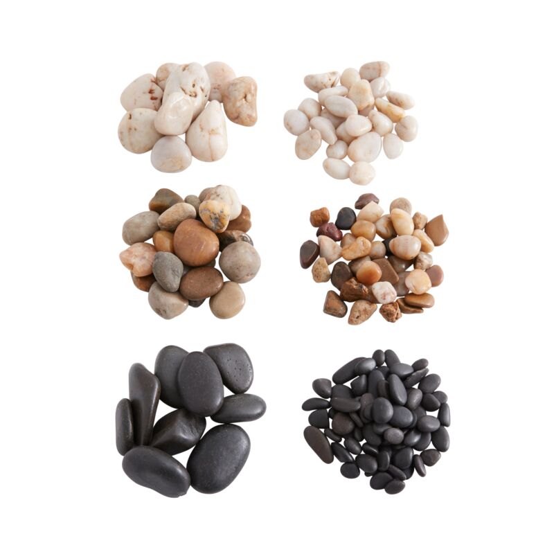 Natural River Stones – Polished Decorative Pebbles